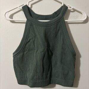 Aerie Racerback Cropped  Tank Top
